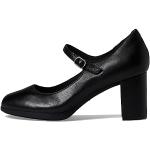 Schwarze Clarks High Heels & Stiletto-Pumps aus Leder rutschfest für Damen Größe 38 