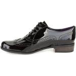 Reduzierte Schwarze Business Clarks Hamble Oak Derby Schuhe mit Schnürsenkel leicht für Damen Größe 41 