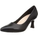 Schwarze Clarks High Heels & Stiletto-Pumps aus Leder für Damen Größe 39,5 
