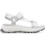 Weiße Clarks Outdoor-Sandalen für Damen Größe 39 für den für den Sommer 