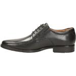 Reduzierte Schwarze Business Clarks Hochzeitsschuhe & Oxford Schuhe mit Schnürsenkel aus Glattleder leicht für Herren Größe 40 