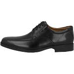 Reduzierte Schwarze Business Clarks Hochzeitsschuhe & Oxford Schuhe mit Schnürsenkel aus Leder für Herren Größe 45 