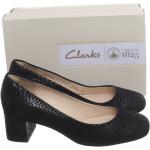 Schwarze Clarks High Heels & Stiletto-Pumps Größe 37,5 