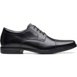 Schwarze Business Clarks Hochzeitsschuhe & Oxford Schuhe mit Schnürsenkel aus Leder atmungsaktiv für Herren Größe 41 