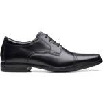 Schwarze Business Clarks Hochzeitsschuhe & Oxford Schuhe mit Schnürsenkel aus Leder atmungsaktiv für Herren Größe 44 
