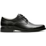 Schwarze Business Clarks Hochzeitsschuhe & Oxford Schuhe mit Schnürsenkel aus Leder atmungsaktiv für Herren Größe 42,5 
