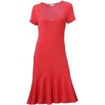 CLASS INTERNATIONAL Kleid Damen Jersey Kleid Stretch Freizeit Rot, Größenauswahl:40