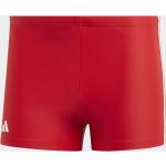 Rote adidas Classic Boxer-Badehosen für Herren Größe XS 