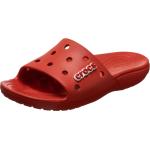 Reduzierte Rote Crocs Classic Badeschlappen für Herren Größe 42 