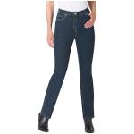 Blaue Bestickte Classic Jeans mit Stickerei aus Baumwolle für Damen Größe XXL 
