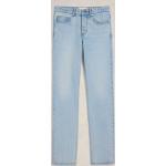 Hellblaue Ami Paris Nachhaltige Straight Leg Jeans aus Denim für Herren Größe XXL 