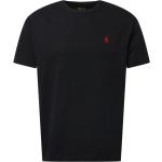 Schwarze Unifarbene Ralph Lauren Polo Ralph Lauren T-Shirts aus Baumwolle für Herren Größe XL 