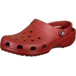 Reduzierte Rote Crocs Classic Herrenclogs & Herrenpantoletten Größe 42 für den für den Sommer 