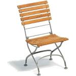 Dunkelgrüne Weishäupl Classic Teakholz-Gartenstühle aus Teakholz Breite 0-50cm, Höhe 50-100cm, Tiefe 50-100cm 