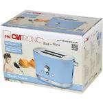 Blaue Clatronic Toaster 