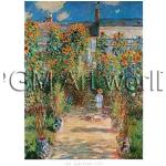 Claude Monet Poster/Kunstdruck Le Jardin de L'Arti