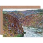 Reduzierte Graue Claude Monet Grußkarten aus Papier 