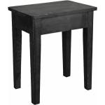 Schwarze Clayre & Eef Kleinmöbel aus Holz Breite 0-50cm, Höhe 0-50cm, Tiefe 0-50cm 