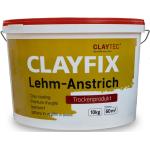 CLAYTEC CLAYFIX Lehm-Anstrich - GR 1 - GROBKORN, Eimer , 10 kg auf Palette **Versandkosten PLZ-abhängig**