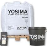 CLAYTEC YOSIMA Lehm-Designputz SCRO 2.2 mit Strukturzuschlag Flash, BigBag, 500 kg auf Palette **Versandkosten PLZ-abhängig**