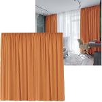 Orange Raumteiler Vorhänge aus Stoff abdunkelnd 