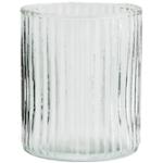 Madamstoltz Clear Big & Groovy 6 Stück - transparent glass 4270004093476