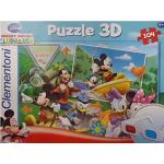Clementoni Mickey Mouse Entenhausen 3D Puzzles mit Maus-Motiv für 5 - 7 Jahre 