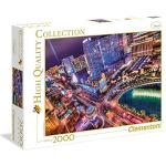 Reduzierte 2000 Teile Clementoni Puzzles mit Las Vegas Motiv 
