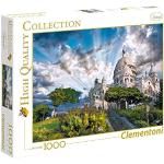 Reduzierte 1000 Teile Clementoni Puzzles mit Sacré Coeur de Montmartre Motiv für Älter als 12 Jahre 