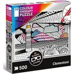 500 Teile Clementoni 3D Puzzles mit Leuchtturm-Motiv 