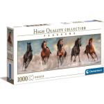 1000 Teile Clementoni High Quality Collection Pferde & Pferdestall Puzzles mit Tiermotiv 