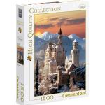 Reduzierte Clementoni High Quality Collection Kinderpuzzles mit Schloss Neuschwanstein Motiv 