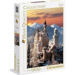 1500 Teile Clementoni High Quality Collection Puzzles mit Schloss Neuschwanstein Motiv für 9 - 12 Jahre 