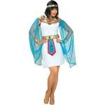 Weiße Buttinette Cleopatra-Kostüme für Damen 