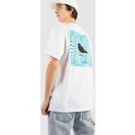 Reduzierte Weiße Streetwear CLEPTOMANICX Bio T-Shirts für Herren Größe XL 