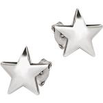 Silberne Sterne Elegante Clever Schmuck Sternohrstecker Glänzende aus Silber für Damen 