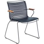 Click Stuhl mit Armlehne dunkelblau Houe
