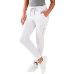 Weiße Atmungsaktive Clinic Dress Freizeithosen aus Polyester für Damen Größe XXL 