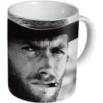 Clint Eastwood Eyes Keramik Kaffeetasse Tasse
