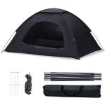CLIPOP Pop-Up-Zelt, wasserdicht, leicht, einlagig, Feder-Campingzelt für 3–4 Personen, einfacher Aufbau – für Strand, Wandern, Festival, Outdoor-Einsatz