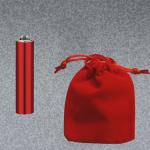 Clipper Micro Gas-Feuerzeug in tief roter Farbe + Gravur Passt im Schachtel