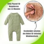 Bio Kinderplaysuits & Kurze Overalls für Kinder für Babys Größe 68 