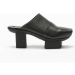 Schwarze TRIPPEN Damenclogs & Damenpantoletten aus Leder Größe 39 mit Absatzhöhe 5cm bis 7cm 
