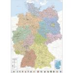 Close Up Deutschlandkarten aus Papier 