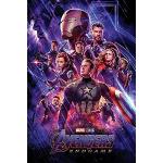 Schwarze Close Up The Avengers Poster Hochformat 