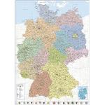 Close Up Deutschlandkarten aus Papier 