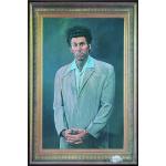 Close Up Seinfeld Poster Cosmo Kramer (Michael Richards) (93x62 cm) gerahmt in: Rahmen schwarz