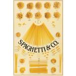 Close Up Spaghetti & Co. Pasta, Nudeln Poster/Plakat - 55 Pastasorten mit Namen - 68 x 98 cm Großformat