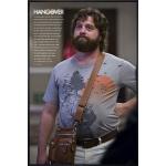 Close Up The Hangover Poster One Man Wolf Pack (93x62 cm) gerahmt in: Rahmen schwarz