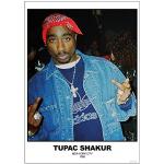 Bunte Close Up 2Pac Poster 